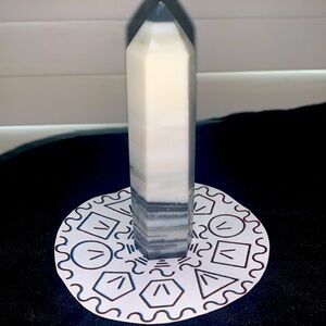 Rare Find!! Beautiful White/Black Calcite